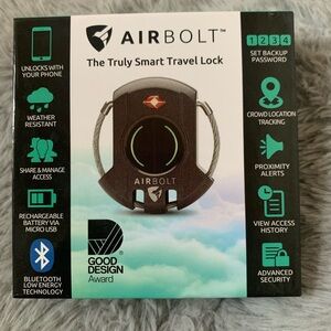 AirBolt Smart Travel Lock - Black